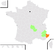 Lactuca quercina L. - carte de répartition