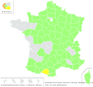 Medicago sativa subsp. falcata (L.) Arcang. - carte de répartition