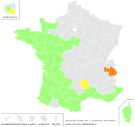 Smyrnium olusatrum L. - carte de répartition