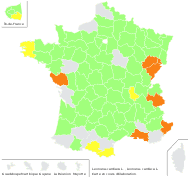 Leonurus cardiaca L. subsp. cardiaca - carte de répartition