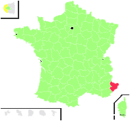 Luzula maxima (Reichard) DC. - carte de répartition