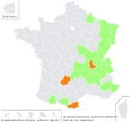 Lycopodium annotinum L. - carte de répartition