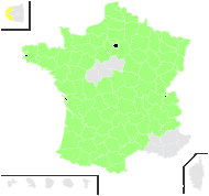 Lysimachia nemoralis St.-Lag. - carte de répartition