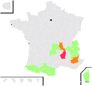 Braya lapeyrousiana (Rouy & Foucaud) Bonnier - carte de répartition