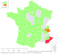 Myosotis sylvatica Hoffm. - carte de répartition