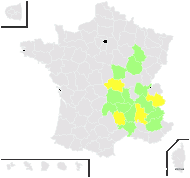 Onobrychis decumbens Jord. - carte de répartition