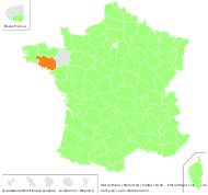 Platanthera chlorantha (Custer) Rchb. - carte de répartition