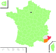 Ranunculus flammula L. - carte de répartition