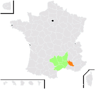 Sedum anomalum Lag. - carte de répartition