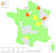 Silene conica L. - carte de répartition