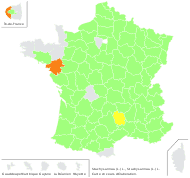 Stachys annua (L.) L. - carte de répartition