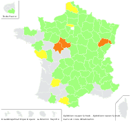 Epilobium roseum Schreb. - carte de répartition