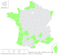 Matthiola incana (L.) W.T.Aiton - carte de répartition