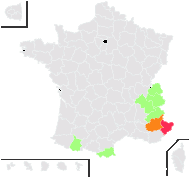 Saxifraga linnaei Boiss. - carte de répartition