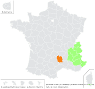 Senecio incanus L. - carte de répartition