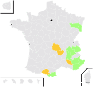 Anthriscus dupontii Sennen - carte de répartition