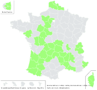 Avena sativa L. subsp. sativa - carte de répartition