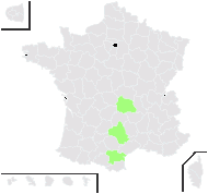 Rhus glabra L. - carte de répartition