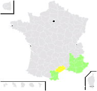 Onobrychis tenuifolia Moench - carte de répartition