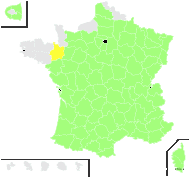 Onobrychis sativa Lam. - carte de répartition