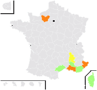 Ononis alopecuroides L. - carte de répartition