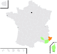 Ononis alopecuroides subsp. exalopecuroides (G.López) Greuter & Burdet - carte de répartition