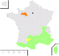 Ononis minutissima L. - carte de répartition