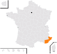 Moenchia mantica (L.) Bartl. - carte de répartition