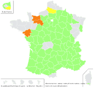 Ononis natrix L. subsp. natrix - carte de répartition
