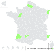 Oenothera lindheimeri (Engelm. & A.Gray) W.L.Wagner & Hoch - carte de répartition