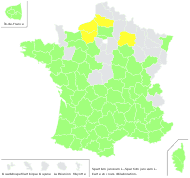 Spartium junceum L. - carte de répartition