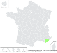 Anacamptis ×hyb. (sans nom 2)  - carte de répartition
