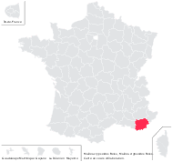 Maillea crypsoides (d’Urv.) Boiss. - carte de répartition