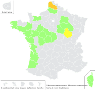 Trifolium michelianum Savi - carte de répartition