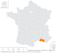 Medicago blancheana Boiss. - carte de répartition