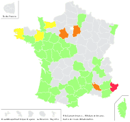 Trifolium strictum L. - carte de répartition
