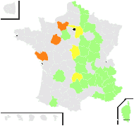 Vicia pannonica var. minor Rouy - carte de répartition