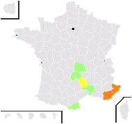 Fumaria embergeri Pugsley - carte de répartition