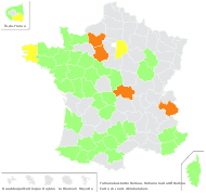 Fumaria vagans Jord. - carte de répartition