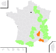 Swertia perennis L. - carte de répartition