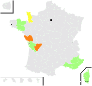 Geranium botrys Cav. - carte de répartition