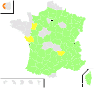 Globularia bisnagarica L. - carte de répartition