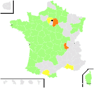 Myriophyllum alterniflorum DC. - carte de répartition