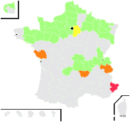 Hypericum dubium Leers - carte de répartition