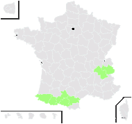 Hypericum nummularium L. - carte de répartition