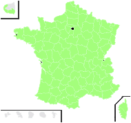 Melissa clinopodium Benth. - carte de répartition