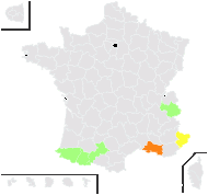 Horminum pyrenaicum L. - carte de répartition