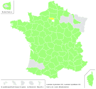 Lamium hybridum Vill. - carte de répartition