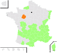 Lavandula officinalis Chaix - carte de répartition