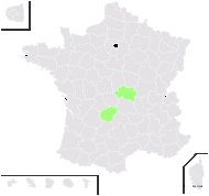 Agrostis canina var. opulenta Portal - carte de répartition